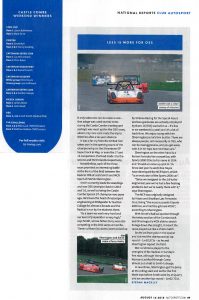 Autosport feature August 2018