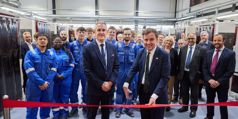 Greg Hands MP opens the BTC Welding Centre of Excellence