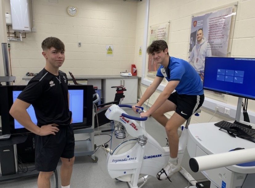 Sport students visit new UCS laboratory! Bridgwater & Taunton College