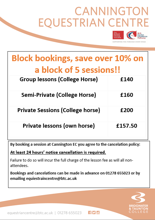 Services, Opening Times and Prices Bridgwater & Taunton College
