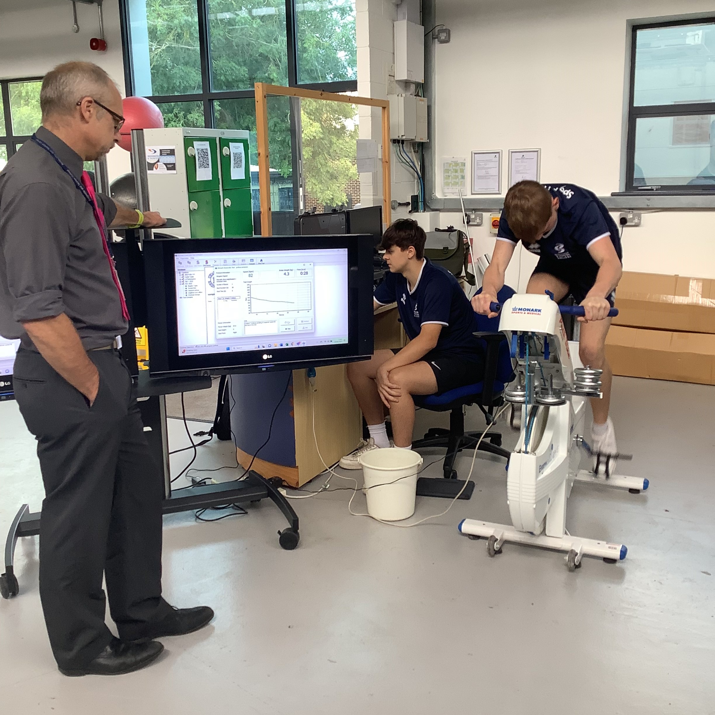 Students Complete Labbased Fitness Testing Bridgwater & Taunton College